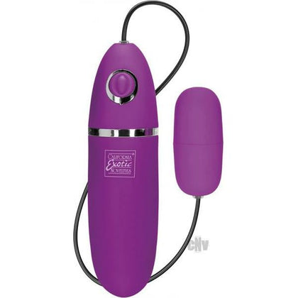 Power Play Playful Purple Bullet Vibrator - Model PPB-225: Intense Clitoral Stimulation for Women - Adult Naughty Store