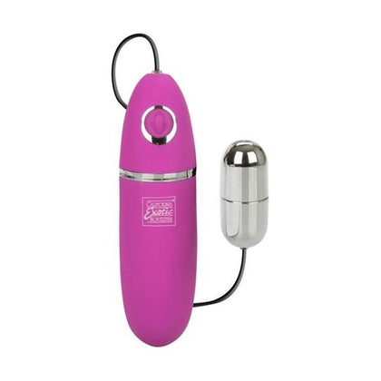 Introducing the Exquisite PleasureCo Power Play Silver Bullet Vibrator - Model PBV-3000: A Sensational Pleasure Device for All Genders, Delivering Unmatched Stimulation in a Sleek Silver Design