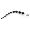 X-10 Graduated Anal Beads 11 Inch - Black: The Ultimate Pleasure Experience for All Genders and Unforgettable Backdoor Stimulation - Adult Naughty Store