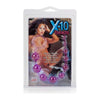 X-10 Purple Graduated Anal Beads - Model XGAB-11 - Unisex Anal Pleasure Toy - Adult Naughty Store