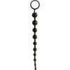 Superior X 10 Beads Graduated Anal Beads 11 Inch Black - The Ultimate Pleasure Experience for All Genders - Adult Naughty Store