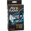 Star Fucker XL Teardrop Plug - Model SF-XLTP | Unisex Anal Pleasure Toy | Metallic Alloy | Temperature Play | Sparkling Gem Base | Midnight Black - Adult Naughty Store