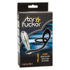 Star Fucker Glider Plug - Silicone Dual Enhancer and Metal Probe - Model SF-1001 - Unisex - Anal Pleasure - Black - Adult Naughty Store