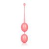 Introducing the Pink Pleasure Weighted Kegel Balls - Model KWB-001: The Ultimate Sensual Satisfaction for Women - Adult Naughty Store