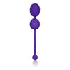 Introducing the SensaToys Rechargeable Dual Kegel Purple 12 Intense Functions Vibrating Silicone Balls for Women's Pelvic Floor Training and Pleasure - Adult Naughty Store