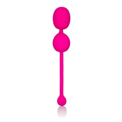 Introducing the SensationSeeker Rechargeable Dual Kegel Pink 12 Intense Functions Vibrating Balls for Women - The Ultimate Pleasure Experience - Adult Naughty Store