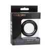 Link Up Ultra-soft Verge Black Silicone Support Ring - Model X1 - Male - Enhance Pleasure - Black - Adult Naughty Store