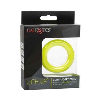 Introducing the Link Up Ultra-Soft Edge Silicone Support Ring - Model ULTRASOFT-001: The Ultimate Pleasure Enhancer for All Genders and Sensations - Adult Naughty Store