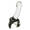 Introducing the Luxurious Ultra Soft Dual Ring Black - The Ultimate Pleasure Enhancer for Men - Adult Naughty Store