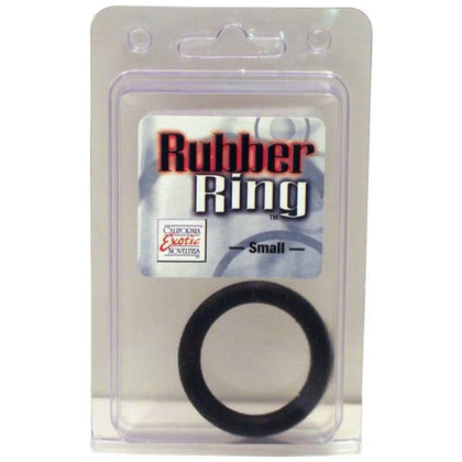 Adam's Pleasure Zone Rubber Cock Ring - Model X1.75 - Small 1.75 Inch Diameter - Black