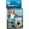 Maximus Enhancement Ring with 10 Stroker Beads - Waterproof, Clear - Ultimate Pleasure for Couples