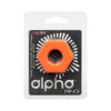 Alphaandtrade; Liquid Silicone Prolong Sexagon Ring Orange - Adult Naughty Store