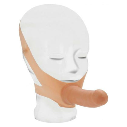 Accommodator Latex Chin Dong - Model X1 - Unisex Oral Pleasure Stimulator - Beige