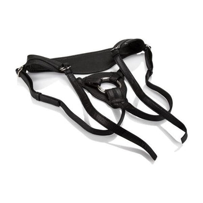 Her Royal Harness The Queen Black Strap On - Ultimate Pleasure for All Genders, Expertly Designed for Intimate Satisfaction - Adult Naughty Store