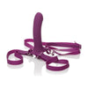 Cal Exotics Me2 Rumbler Strap On O-S Purple Boxed - Powerful Dual Motor G-Spot Vibrating Strap-On for Intense Pleasure - Adult Naughty Store