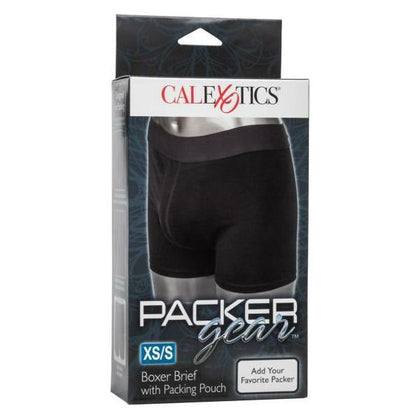 Packer Gear Boxer Brief with Pouch XS-S - Comfortable and Stylish Lingerie for Transgender Men - Enhance Your Natural Look and Secure Your Favorite Packer