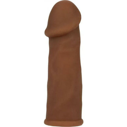 Futurotic Brown Penis Extender Sleeve - Enhance Length and Girth for Ultimate Pleasure - Adult Naughty Store