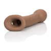 Cal Exotics Ultimate Extender Brown Penis Extension - Model UE-2000 - Male - Enhances Length and Girth for Intense Bedroom Pleasure - Dark Brown - Adult Naughty Store