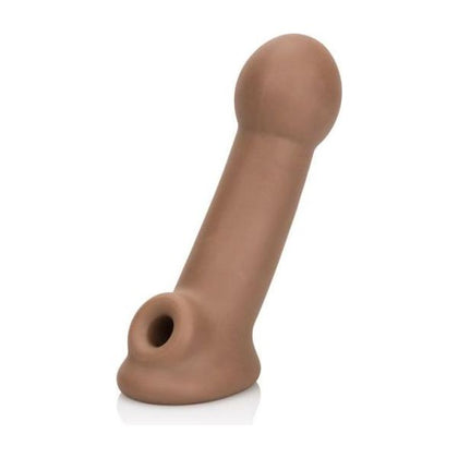 Cal Exotics Ultimate Extender Brown Penis Extension - Model UE-2000 - Male - Enhances Length and Girth for Intense Bedroom Pleasure - Dark Brown - Adult Naughty Store