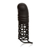 Cal Exotics Silicone 2-Inch Extension Black - Enhancer Sleeve for Men - Model SE-1609-20 - Adds Length and Pleasure - Adult Naughty Store