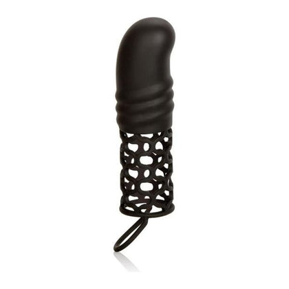 Cal Exotics Silicone 2-Inch Extension Black - Enhancer Sleeve for Men - Model SE-1609-20 - Adds Length and Pleasure