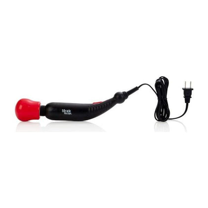 Introducing the SensaPleasure Miracle Massager 2 Speed 120 Volt Black Red: Powerful Dual-Speed Massager for Intense Pleasure!