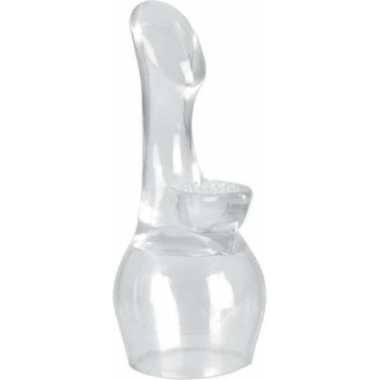 Introducing the Clear Jelly G-Spot Nubs Attachment for the Miracle Massager - Model MM-001: A Pleasure Sensation for Her! - Adult Naughty Store