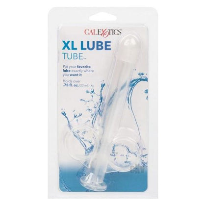 Introducing the Clear XL Lube Tube - The Ultimate Precision Lubricant Dispenser for Enhanced Pleasure and Comfort