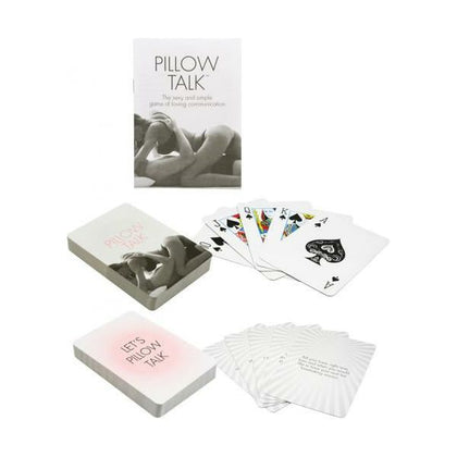 Introducing the Passionate Playtime: Pillow Talk Card Game - The Ultimate Game of Loving Communication for Couples - Adult Naughty Store