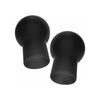 Nasstoys Nipple Play Silicone Advanced Nipple Suckers - Model NSN-0553 - Unisex Nipple Stimulation - Black - Adult Naughty Store