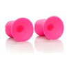 Introducing the SensaPlay Pro Nipple Suckers - Model NS-2: The Ultimate Pink Silicone Nipple Pleasure Enhancers for All Genders! - Adult Naughty Store