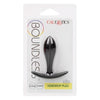 Boundless Teardrop Plug - Petite Silicone Anal Plug for All Genders - Model BTP-32 - Delightful Backdoor Stimulation - Midnight Black - Adult Naughty Store