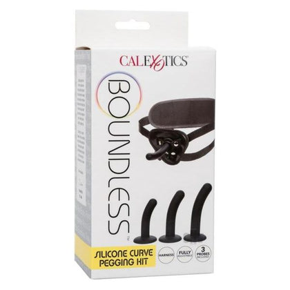 Boundless Silicone Curve Pegging Kit - The Ultimate Pleasure Package for Unforgettable Pegging Adventures