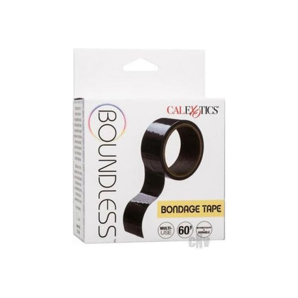 Boundless Bondage Tape Black - Versatile Self-Adhesive Tape for Endless Pleasure - Adult Naughty Store