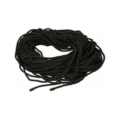 California Exotic Novelties Scandal BDSM Rope 164ft - Intense Sensation Black - Adult Naughty Store