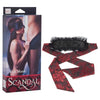 California Exotic Novelties Scandal Eye Mask Black-Red: Sensual Blindfold for Enhanced Pleasure - Adult Naughty Store