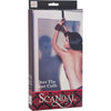 Scandal Over The Door Cuffs Black-Red: Luxurious Bondage Restraints for Enhanced Intimacy