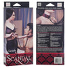 California Exotic Novelties Scandal Leash Black-Red - Heavy Duty Metal Chain Leash for BDSM Play, Model SL1001, Unisex, Perfect for Sensual Pleasure and Fetish Exploration - Adult Naughty Store