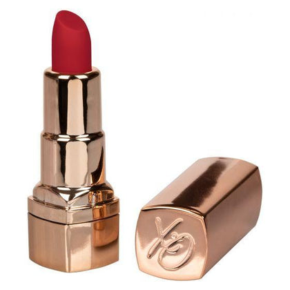 Introducing the SensaSilk Hide And Play Recharge Lipstick Vibrator - Model RS-2000: A Discreet and Powerful Pleasure Companion for Women