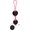 Introducing the CocoLicious Silicone Kegel Trainer Black - Model KL-3001: The Ultimate Pleasure Workout for Women - Adult Naughty Store