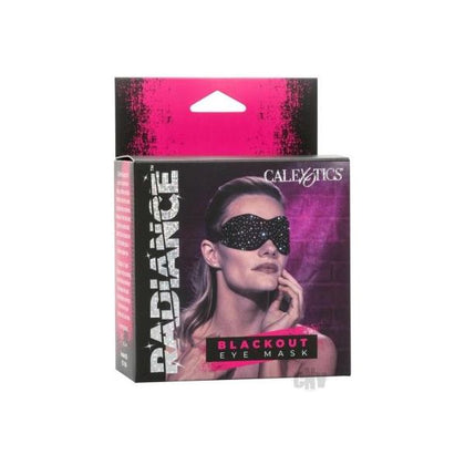 Introducing the Radiance Blackout Eye Mask Black: Luxurious Comfort for Uninterrupted Rest and Renewal - Adult Naughty Store