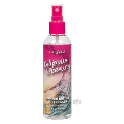 Introducing the Cali Dreamin Summer Breeze Hypoallergenic Spray-On Cleanser: Fresh Tropical Scent, Gentle and Safe for All Surfaces and Skin Types