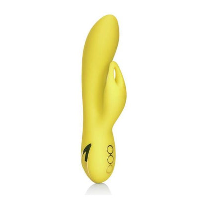 California Dreaming Venice Vixen Yellow Vibrator - Powerful Intense Pleasure for Women's Clitoral Stimulation