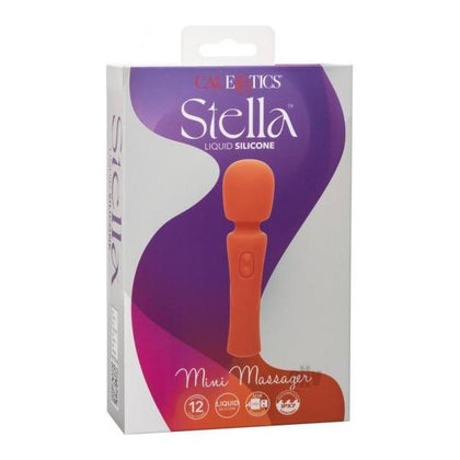 SensaTouch™ Stella ST-200X Liquid Silicone Mini Massager - Powerful Pleasure Device for All Genders - Full Body Exploration - Blissful Pleasure - Midnight Black