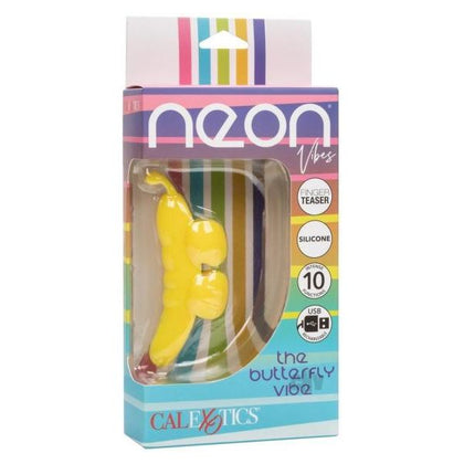 Sensa Pleasure Co. Neon Vibes Butterfly Finger Teaser - Model NVBT-5000 - Women's Clitoral Stimulation Toy - Pink