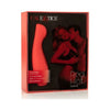 Introducing the SensaSilk Red Hots Ignite Clitoral Flickering Massager - The Ultimate Pleasure Experience for Women - Adult Naughty Store