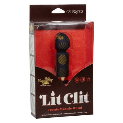 Introducing the Sensa Pleasure Lit Clit Teenie Weenie Wand - The Ultimate Compact Pleasure Device for Intimate Bliss - Adult Naughty Store