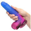 Introducing the Naughty Bits Ombre Hombre Vibe Dildo - The Ultimate Glittering Pleasure Experience! - Adult Naughty Store