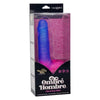 Introducing the Naughty Bits Ombre Hombre Vibe Dildo - The Ultimate Glittering Pleasure Experience! - Adult Naughty Store