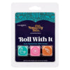 Naughty Bits Roll With It Triple Dice Game - A Sensational Pleasure Experience for All Genders - Explore, Discover, and Unleash Your Desires - Pink - Adult Naughty Store